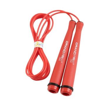 Imagem de Corda de salto de velocidade para homens e mulheres (Grand Prix Speed Series) | Corda de pular de PVC ajustável para exercícios físicos, boxe e HIIT | Corda de pular profissional | Feita na Coreia