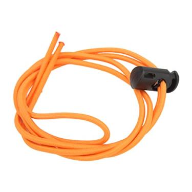 Imagem de Kit de Substituição de óculos de Natação de Borracha Com Cordão Ajustável para Mergulho Com Snorkel (Laranja)
