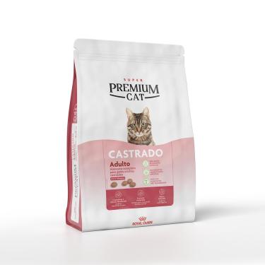Imagem de Ração Seca Super Premium Cat para Gatos Adultos Castrados 10,1kgs Royal Canin