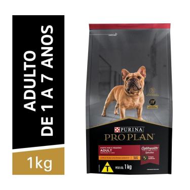 Imagem de Ração Pro Plan Cães Adultos Minis e Pequenos Frango 1kg