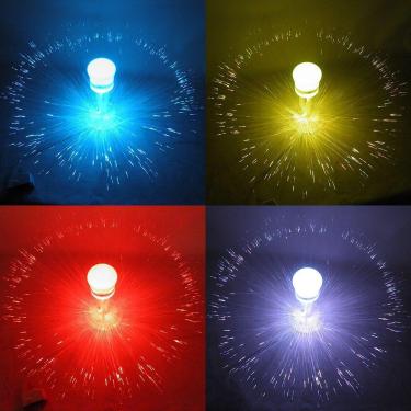 Imagem de Pisca Pisca Fibra Otica Led Agua Viva Rgb Natal Festa Bivolt