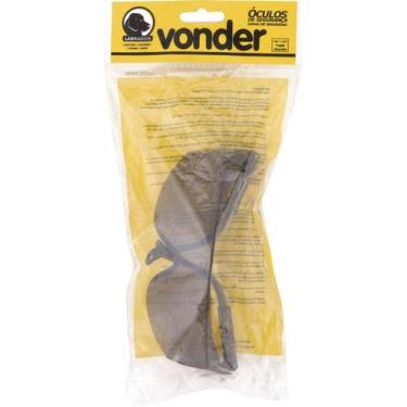 Imagem de Óculos Policarbonato Labrador Cinza s/ Anti Embaçante Vonder