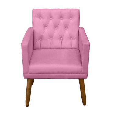 Imagem de Poltrona Decorativa Cadeira Escritório Recepção Sala de estar - MOBLAN