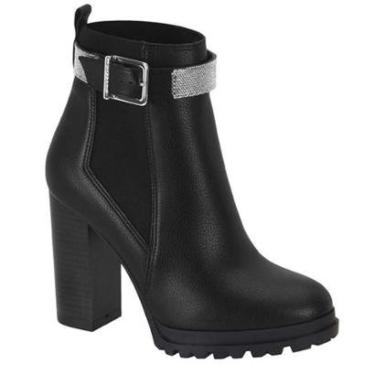 Imagem de Bota Vizzano 3089.108 Coturno Feminino Salto Alto-Feminino