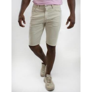 Imagem de Bermuda Masculina Sarja Skinny Estonada Elastano Anticorpus-Masculino