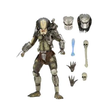 Imagem de Boneco de ação Aliens Predators, brinquedo de anime, colecionável de 18 cm