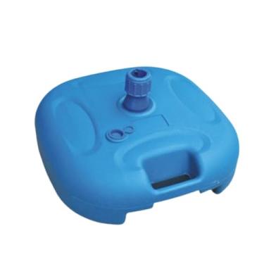 Imagem de Fenteer Suporte para guarda- de pátio, suporte para guarda-, base em arco para balões, gramado, verão, praia, Azul