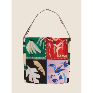 Imagem de Canga Bolsa Estampada Recanto Dos Coqueiros Farm-Feminino