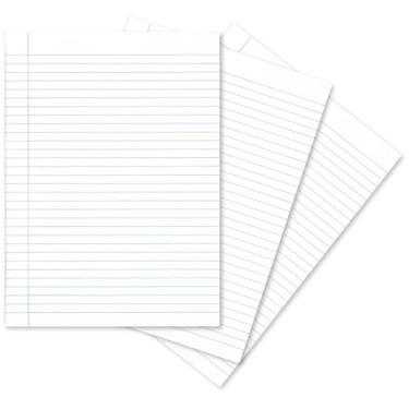 Imagem de Papel Almaço Branco Pautado Univ Pacote com 200 Folhas Basic Art - Jandaia