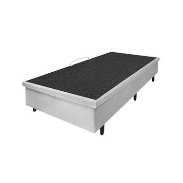 Imagem de Base Box para Colchão de Solteiro MGA Lift Cotton com Baú e Pistão à Gás - 39x88x188cm