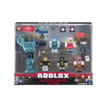 Imagem de 5 Bonecos Roblox Com Acessórios - Set De Luxo Tower Defense Simulator - Last Stand