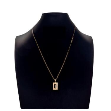 Imagem de Cordão Carti Pingente De Inicial Com A Letra O
