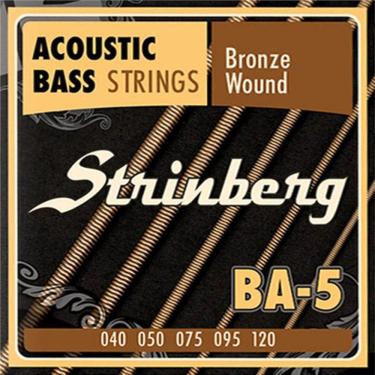 Imagem de Encordoamento Strinberg Baixo Acústico 5 Cordas Modelo Ba5