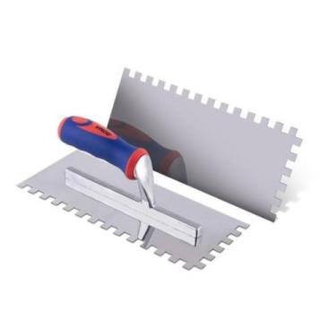 Imagem de DESEMPENADEIRA DE ACO DENTADA GRANDE 48x12cm - ROMA