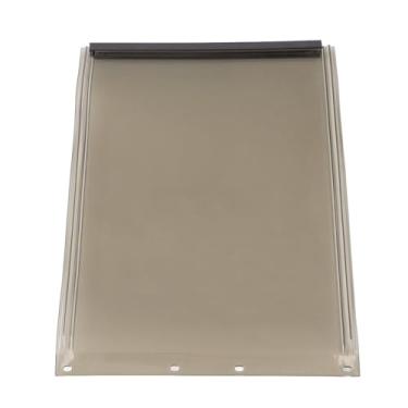 Imagem de Ymiko Aba Macia da Porta do Animal de Estimação de Tpu para Cães Resistente à água, Fácil Instalar o Painel da Porta do Cachorrinho Substituição para Uso Interno Exterior Médio Animais de Estimação