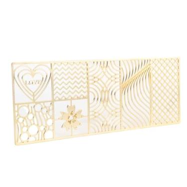 Imagem de KUIDAMOS Bandeja de Design de Cubo de Gelo, Artesanato Claro, Carimbo Moderno para Coquetel, Uísque, Bartender, Festas de Bar, Material de Cobre (E03)