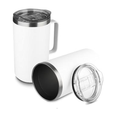 Imagem de Caneca Térmica 750ml com Tampa e Parede Dupla – Mantém a Temperatura por Mais Tempo