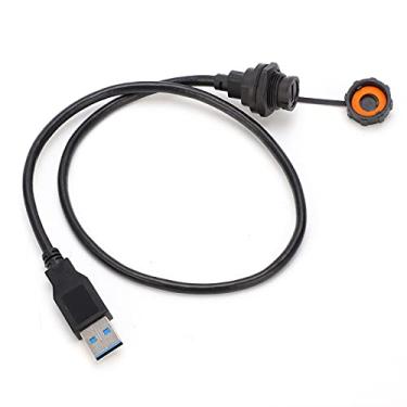 Imagem de Generic Conector USB à Prova D'água de Alta IP68 TYPEC Fêmea USB3.0 Macho para Equipamentos Mecânicos, Equipamentos Externos, Lâmpadas, Dispositivos IOT, Material PA66 (1 milhão)