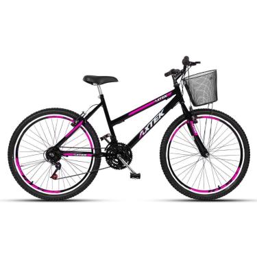 Imagem de Bicicleta Aro 26 Axtek Sport Gold V-Brake Mtb 21V Feminina-Feminino