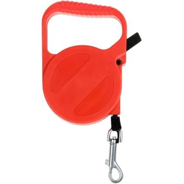 Imagem de Guia Retrátil 3 Metros Coleira Pet Cachorro Gato - Resistente Nylon Trava Freio Emergência, Passeio Seguro Até 25kg Preto