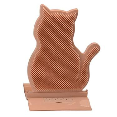 Imagem de Ferramenta de Massagem e Escova Automática para Gatos Higiene Pets Limpeza Pente Remoção Pelos Gato Coceira Suprimentos Stimulates and Removes Loose Hair Ação Aperto Confortável