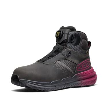 Imagem de KEEN Utility Bota feminina impermeável Snapline Rf (bico de fibra de carbono), Ímã/preto, 39