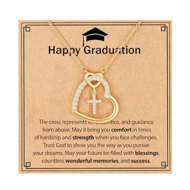 Imagem de Lydow Enfeites de cesta de Páscoa para meninas e crianças, colar banhado a ouro 18K presentes 40,6 cm + 7,6 cm, Latão, Sem Pedra Preciosa