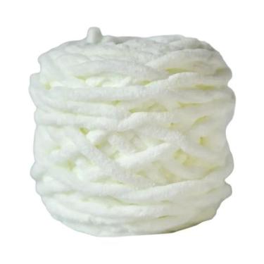 Imagem de Fio De Tricô De Chenille Macio, Linha De Algodão Ice Strip, Lã DIY Par