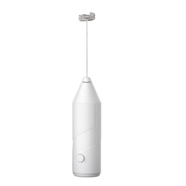 Imagem de Espumador de leite elétrico portátil, batedor rápido de um toque para café e chocolate quente, máquina de espuma portátil