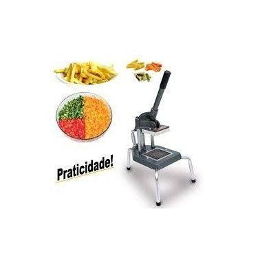 Imagem de Cortador Picador Fatiador Industrial De Legumes Frutas Batata  Pequeno