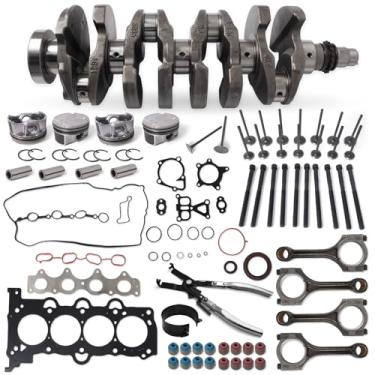 Imagem de Kit de revisão de reconstrução de motor G4FJ 1.6L adequado para Hyundai Accent Elantra, Kia Forte Optima Sonata 1.6L 2011-2021, com conjunto de biela de cambota e junta de cabeça de pistão