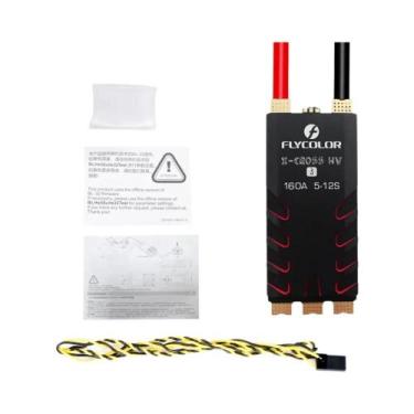 Imagem de ESC Brushless Flycolor De Alta Corrente 5-12S 60A 80A 120A 160A BLHeli