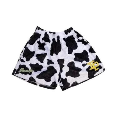 Imagem de Shorts De Basquete Masculinos De Secagem Rápida Em Malha Para Academia