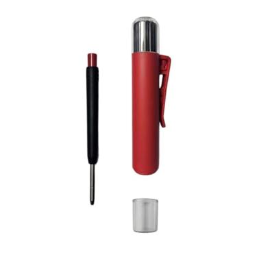 Imagem de Generic Lápis de carpinteiro com marcadores de ponta longa multiuso para furos profundos, conjunto de marcadores para escrita, desenho e perfuração, Style B
