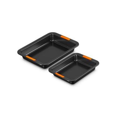 Imagem de CONJUNTO LE CREUSET 2 FORMAS RETANGULARES 28 E 33CM 94102000000000 Preto