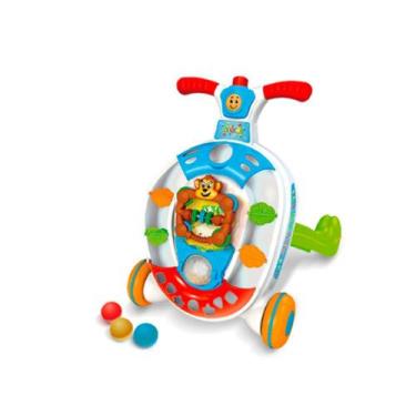 Imagem de Andador Educativo Interativo Baby Walker Macaquinho Maral Colorido 304