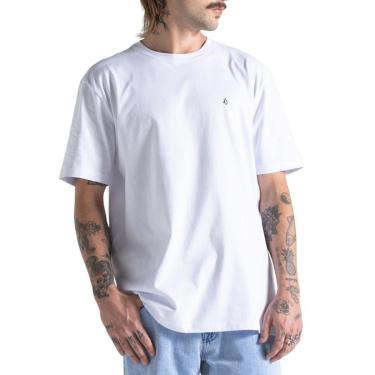 Imagem de Camiseta Volcom Stone Blanks Branca-Masculino