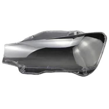 Imagem de Compatível Com Bmw X3 X4 F25 F26 2014 2015 2016 2017 Frente Farol Do Carro Lente De Vidro Capa Sombra Escudo Auto Transparente Luz Habitação Lâmpada(Left)
