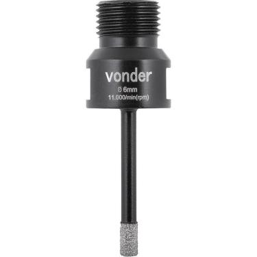 Imagem de Serra Copo Diamantada Para Esmerilhadeira 6 Mm Vonder