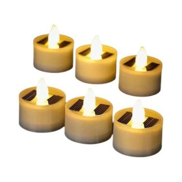 Imagem de Luz De Candeia Solar LED À Prova d'Água Para Exterior, Luz Noturna Ele