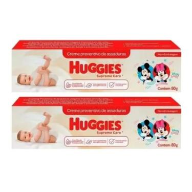 Imagem de Creme Preventivo De Assaduras 80g Kit Com 2 Pomadas - Huggies
