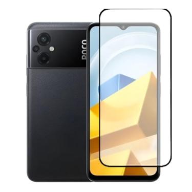 Imagem de [GL CASES] Película Para Poco M5 Vidro Temperado Anti Impacto Risco 3D 9H Pelicula Xiaomi Poco M5 Protetor De Tela Com Cobertura Total + Kit De Limpeza