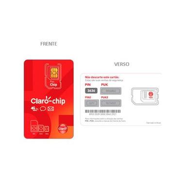 Imagem de Chip Triplo Claro 4G PR - CHIPTRIPL4PR
