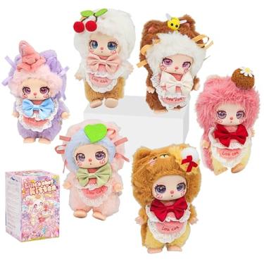 Imagem de Mystery Fun Liila‘s Chef Kitten Series Blind Box, Adorable Collectible Toys, 6.3IN Hangable Doll with Unique Designs Birthday Gifts for Adults, 6PCS (No Repeat Doll)