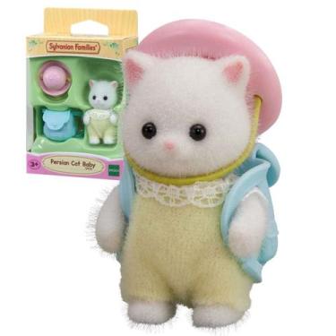 Imagem de Sylvanian Families Mini Bebe Gato Persa Coelho Chocolate ou Porco Espi