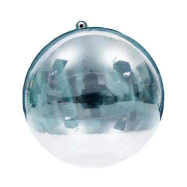 Imagem de Bolas De Natal Transparentes Preenchíveis 4/6/8cm Ornamentos Oco Para 
