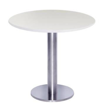 Imagem de Mesa Beta Big em Inox 75 cm (Altura) com Disco Redondo com Tampo em MD
