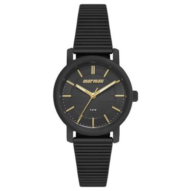 Imagem de Relógio Mormaii Feminino Ref: Mo2036kb/1p Casual Aço Black