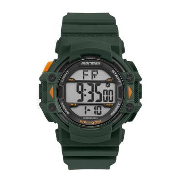Imagem de Relógio Mormaii Masculino Ref: Mo230200v/8v Esportivo Digital Verde
