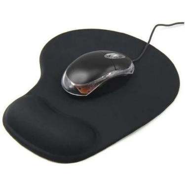 Imagem de Mouse Pad Ergonômico Apoio De Punho Pulso Confortável